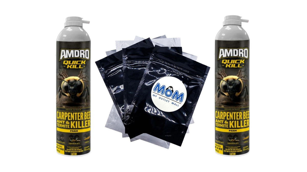 Quick Kill Carpenter Bee, Carpenter Ant & Termite Killer Foam - 2 pack