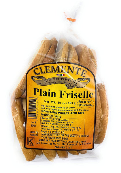 Clemente Plain Friselle Italian Snacks 10 Oz Bag