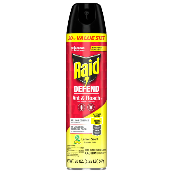 Defend Indoor Defense System Roach and Ant Killer Spray Value Size - 1 pack - 20 oz per pack plus 3 My Outlet Mall Resealable Storage Pouches