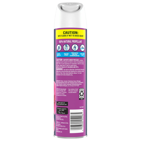 Air Freshener Spray, Orchid & Neroli, Fresh Collection, Fragrance Infused with Essential Oils, 100% Natural Propellent - 2 packs - 8.0 oz per pack - plus 3 My Outlet Mall Resealable Storage Pouches