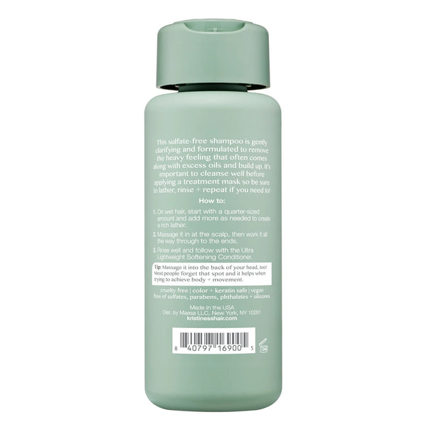 Ultra Rich Softening Shampoo Moisture for Dry Damaged Hair - 1 pack - 10 oz per pack - plus 3 My Outlet Mall Resealable Storage Pouches