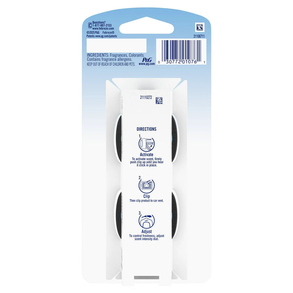 Auto Car Air Freshener, Odor-Fighting Car Vent Clip, Old Spice Swagger, 2 Count - 1 pack - plus 3 My Outlet Mall Resealable Storage Pouches
