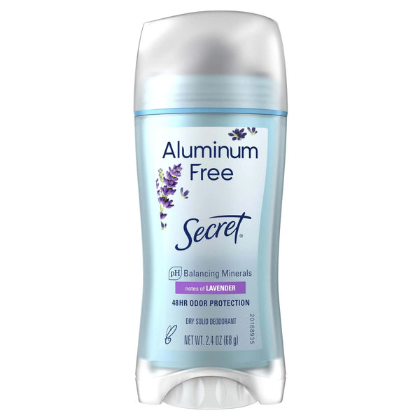 Aluminum Free Deodorant for Women, Lavender - 1 pack - 2.4 oz per pack - plus 3 My Outlet Mall Resealable Storage Pouches