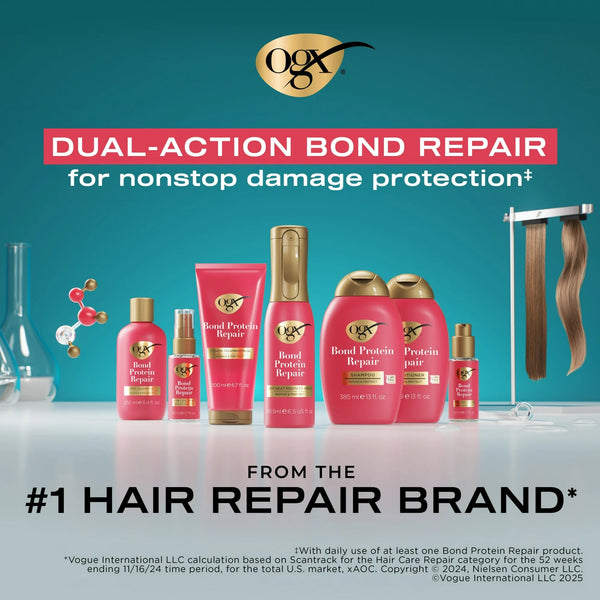 Repair & Protect Bond Protein Repair 3-in-1 Oil Mist - 1 pack - 1.7Fl oz per pack - plus 3 My Outlet Mall Resealable Storage Pouches