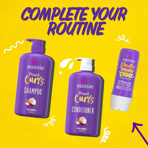 3 Minute Miracle Curls Detangling Deep Conditioner - 1 pack - 8Fl oz per pack - plus 3 My Outlet Mall Resealable Storage Pouches