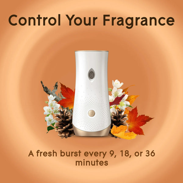 Automatic Spray Refill, Air Freshener, Comforting Cashmere Woods - 1 pack - 2 count per pack - plus 3 My Outlet Mall Resealable Storage Pouches