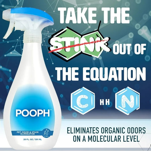 Pet Odor and Stain Eliminator - 1 pack - 20 fl oz per pack - plus 3 My Outlet Mall Resealable Storage Pouches