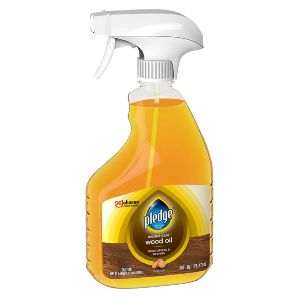 Wood Oil, Expert Care, Trigger, Orange Scent - 1 pack - 16 oz per pack - plus 3 My Outlet Mall Resealable Storage Pouches