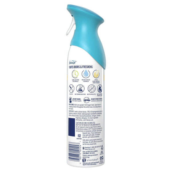 Air Freshener Spray, Odor-Fighting Room Spray, Refresh & Energize - 2 packs - 8.8 oz per pack - plus 3 My Outlet Mall Resealable Storage Pouches