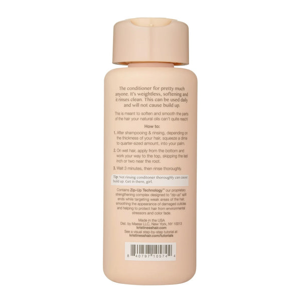 Hair One Signature Conditioner for Dry Damaged Hair, Moisturizes, Smooths + Softens Dry Hair, Sulfate Free + Color Safe - 1 pack - 10 oz per pack - plus 3 My Outlet Mall Resealable Storage Pouches
