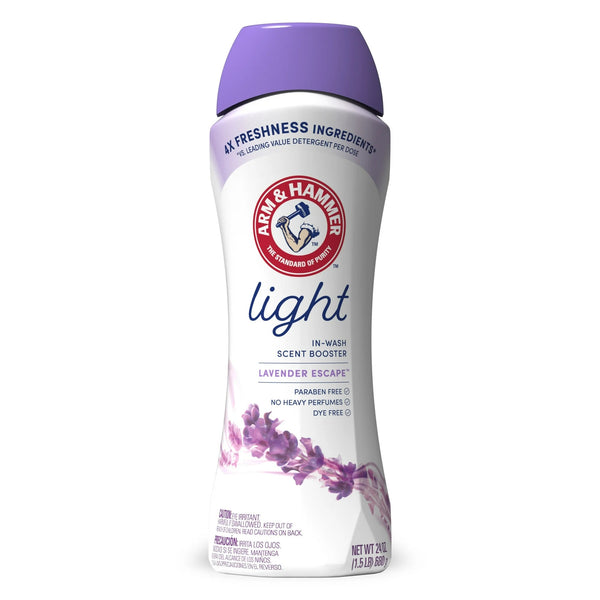 Light In-Wash Scent Booster, Laundry Scent Booster Lavender Escape scent - 2 packs - 24 oz per pack - plus 3 My Outlet Mall Resealable Storage Pouches