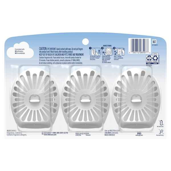 Bathroom Air Freshener, Small Spaces Odor-Fighting, Berry & Bramble, 3 Count - 1 pack - plus 3 My Outlet Mall Resealable Storage Pouches