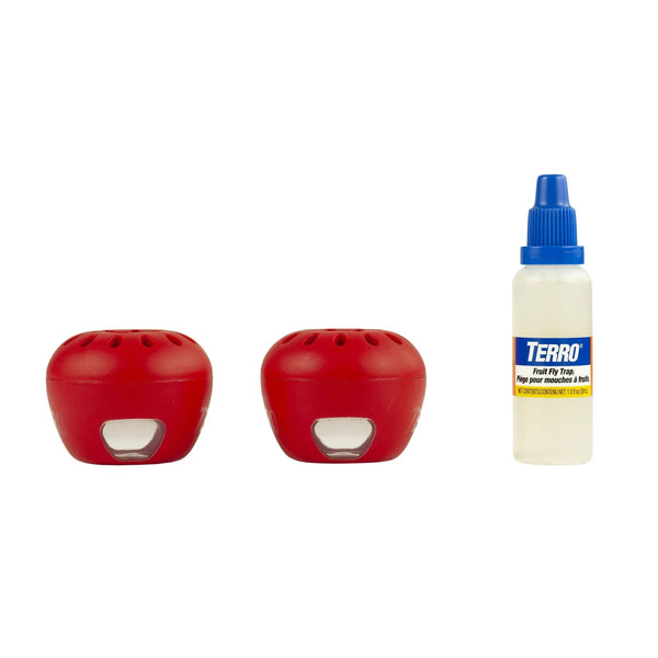 Fruit Fly Traps  - 1 pack - plus 3 My Outlet Mall Resealable Storage Pouches