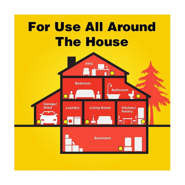 Refillable Corner Fit Mouse Bait Station, 1 Trap and 10 Baits - 1 pack - plus 3 My Outlet Mall Resealable Storage Pouches