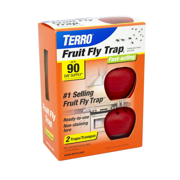 Fruit Fly Traps  - 1 pack - plus 3 My Outlet Mall Resealable Storage Pouches