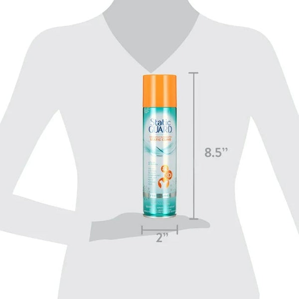 Anti-Static Spray, Fresh Linen Scent, Spray Can - 1 pack - 5.5 oz per pack - plus 3 My Outlet Mall Resealable Storage Pouches
