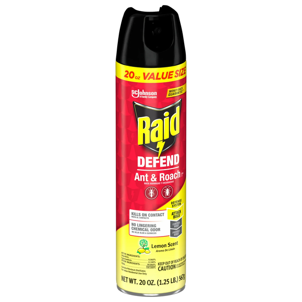 Defend Indoor Defense System Roach and Ant Killer Spray Value Size - 1 pack - 20 oz per pack plus 3 My Outlet Mall Resealable Storage Pouches