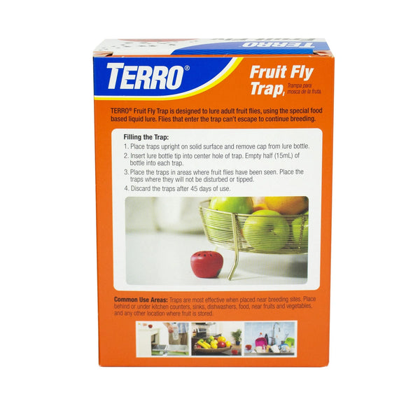 Fruit Fly Traps  - 1 pack - plus 3 My Outlet Mall Resealable Storage Pouches