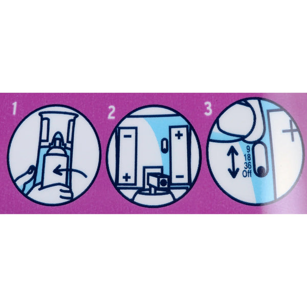 Automatic Spray Refill, Air Freshener, Infused with Essential Oils, Orchid & Neroli - 2 packs - 2 count per pack - plus 3 My Outlet Mall Resealable Storage Pouches