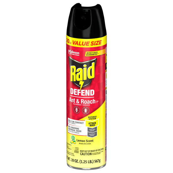 Defend Indoor Defense System Roach and Ant Killer Spray Value Size - 1 pack - 20 oz per pack plus 3 My Outlet Mall Resealable Storage Pouches