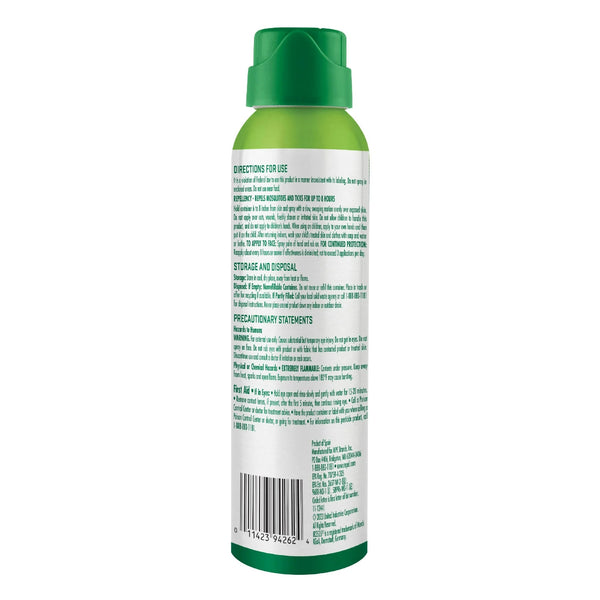 Insect Repellent Family, Deet Alternative Lightweight Aerosol Spray - 2 packs - 4 oz per pack - plus 3 My Outlet Mall Resealable Storage Pouches