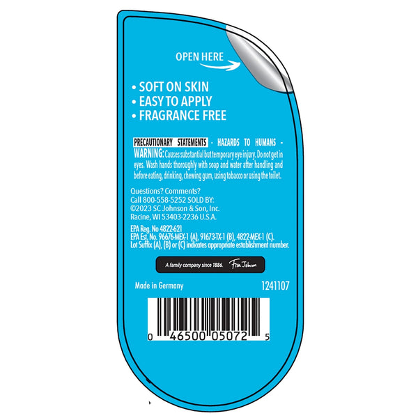 Picaridin Insect Repellent Lotion for Adults & Kids, Fragrance-Free, Deet Free Bug Repellent for Everyday Protection from Mosquitoes, Travel Essentials - 3 packs - 3.8 oz per pack - plus 3 My Outlet Mall Resealable Storage Pouches