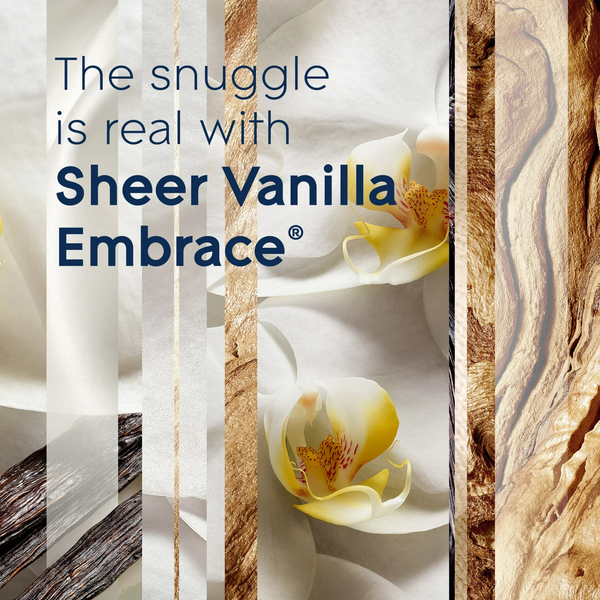 PlugIns Scented Oil, Sheer Vanilla Embrace, Infused with Essential Oils, 0.67 oz - 2 packs - 2 Count  per pack - plus 3 My Outlet Mall Resealable Storage Pouches