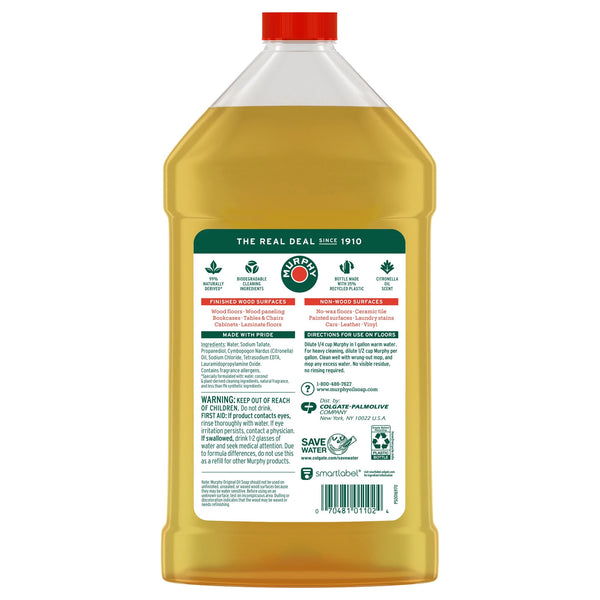 Oil Wood Surface Household Cleaner, Original - 1 pack - 32 Fl oz per pack - plus 3 My Outlet Mall Resealable Storage Pouches