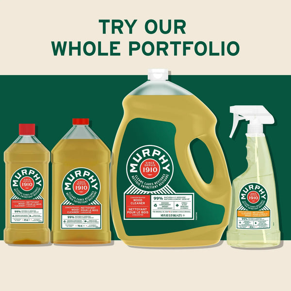 Oil Wood Surface Household Cleaner, Original - 1 pack - 32 Fl oz per pack - plus 3 My Outlet Mall Resealable Storage Pouches