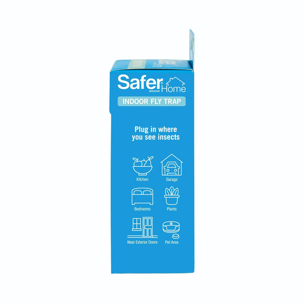 Indoor Fly Trap, 1 Trap, 2 Glue Cards - 1 pack - plus 3 My Outlet Mall Resealable Storage Pouches