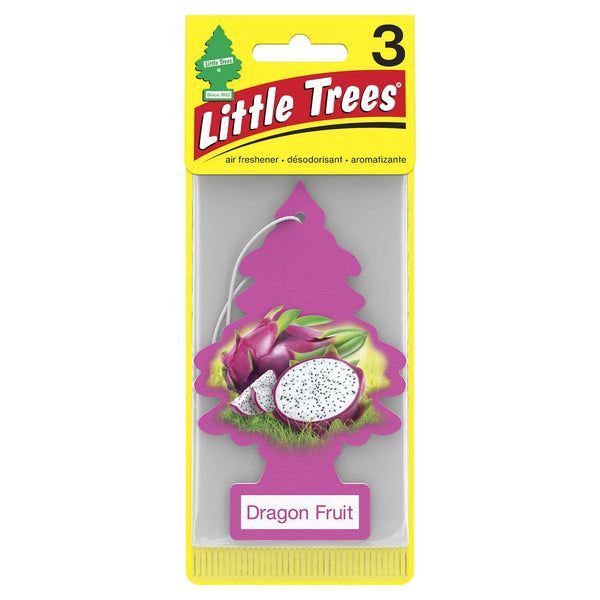 Air Freshener Dragon Fruit Fragrance 3 count - 2 packs - plus 3 My Outlet Mall Resealable Storage Pouches