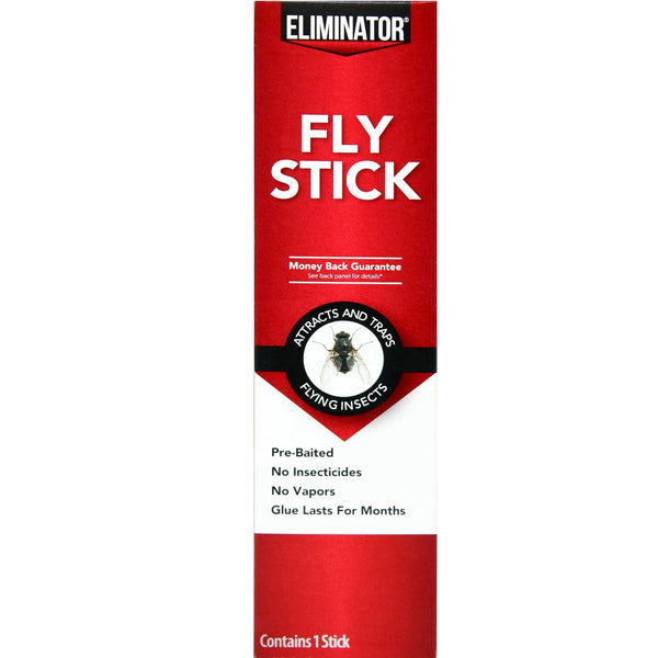 Fly Stick Traps for Catching Flies and Other Flying Insects - 2 packs - plus 3 My Outlet Mall Resealable Storage Pouches
