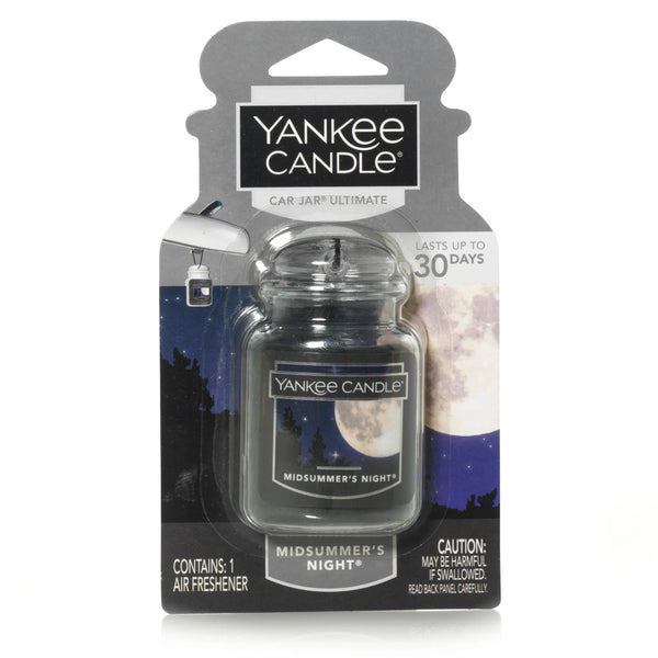 Car Jar Ultimate Mid Summer's Night Scent, Hanging Car Air Freshener - 1 pack - plus 3 My Outlet Mall Resealable Storage Pouches