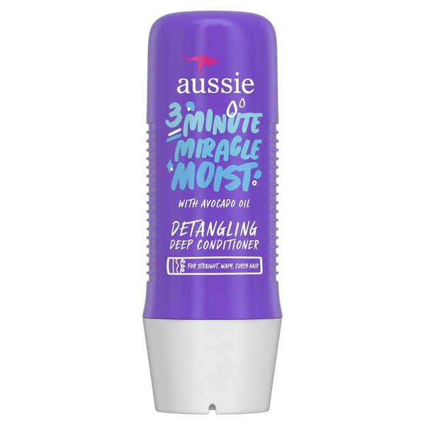 3 Minute Miracle Moist Detangling Deep Conditioner, Paraben Free - 1 pack - 8Fl oz per pack - plus 3 My Outlet Mall Resealable Storage Pouches