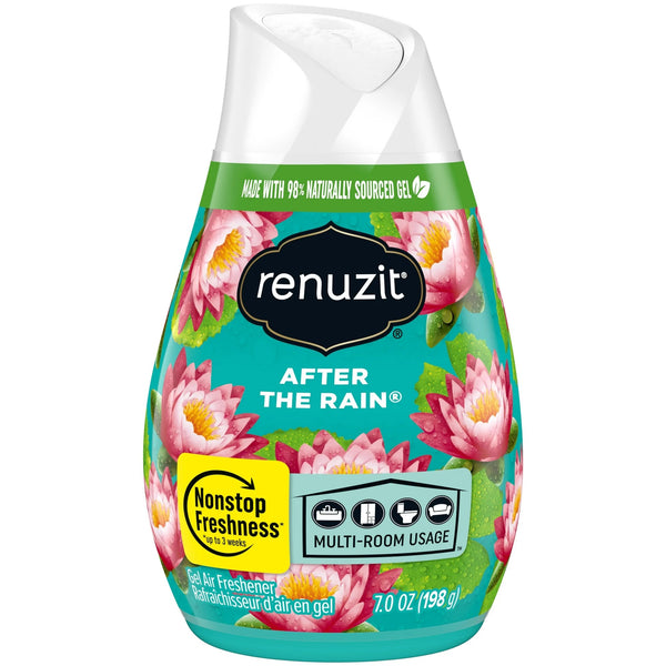 Adjustable Gel Freshener After The Rain Scent - 2 packs - 7 oz per pack - plus 3 My Outlet Mall Resealable Storage Pouches