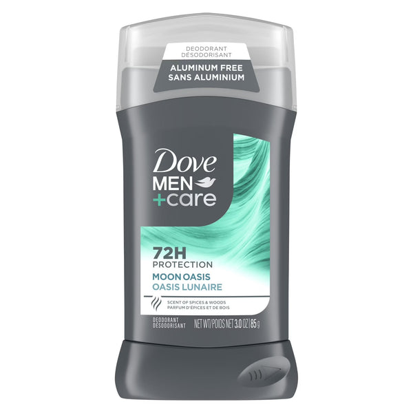 Men+Care Deodorant for Men Moon Oasis Aluminum-Free - 1 pack - 3 oz per pack - plus 3 My Outlet Mall Resealable Storage Pouches