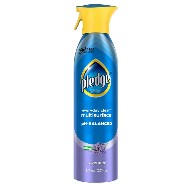 Multisurface Cleaner Aerosol, Fresh Lavender - 1 pack - 9.7 oz per pack - plus 3 My Outlet Mall Resealable Storage Pouches