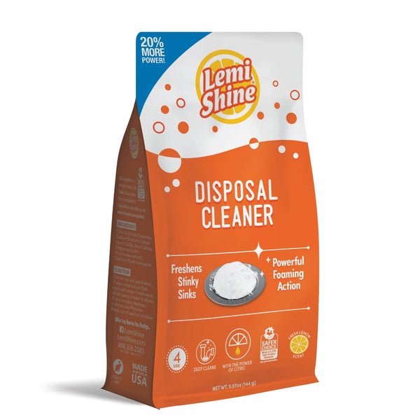 Garbage Disposal Cleaner - 3 packs - 4 Count - plus 3 My Outlet Mall Resealable Storage Pouches
