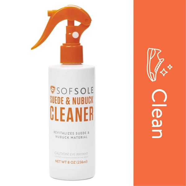 Suede & Nubuck Cleaner Trigger Spray - 1 pack - 8 oz per pack - plus 3 My Outlet Mall Resealable Storage Pouches