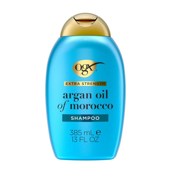 Extra Strength Argan Oil of Morocco Hydrating Shampoo - 2 packs - 13Fl oz per pack - plus 3 My Outlet Mall Resealable Storage Pouches