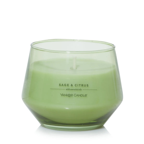Candle Sage & Citrus Studio Collection Jar Candle - 1 pack - 10 oz per pack - plus 3 My Outlet Mall Resealable Storage Pouches