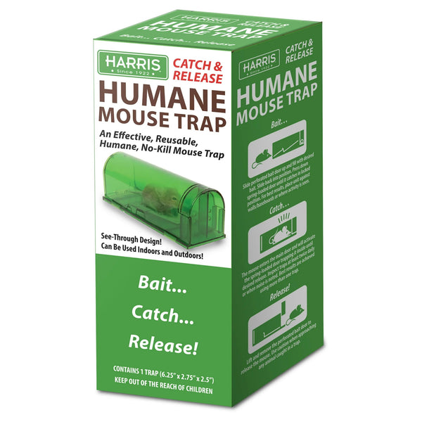 Reusable Catch & Release Humane Mouse Trap - 1 pack - plus 3 My Outlet Mall Resealable Storage Pouches