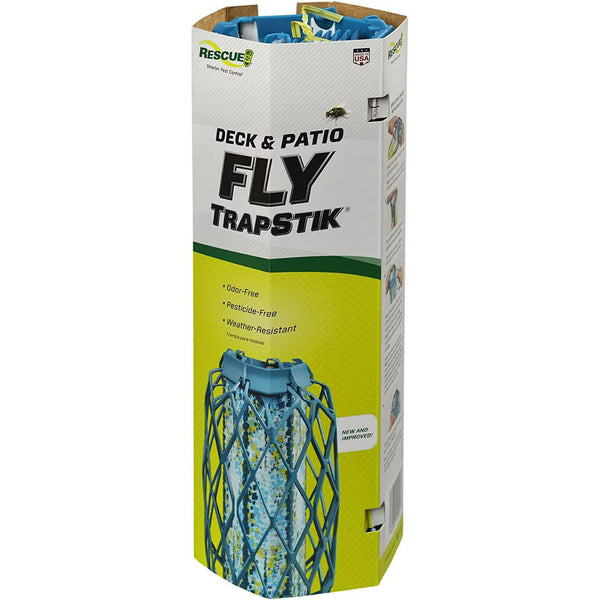 Deck Patio Fly Trapstik Outdoor Hanging Fly Trap - 1 pack - plus 3 My Outlet Mall Resealable Storage Pouches
