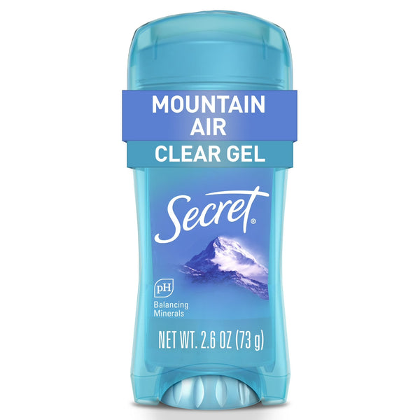 Fresh Clear Gel Antiperspirant Deodorant for Women, Mountain Air Scent - 1 pack - 2.6 oz per pack - plus 3 My Outlet Mall Resealable Storage Pouches