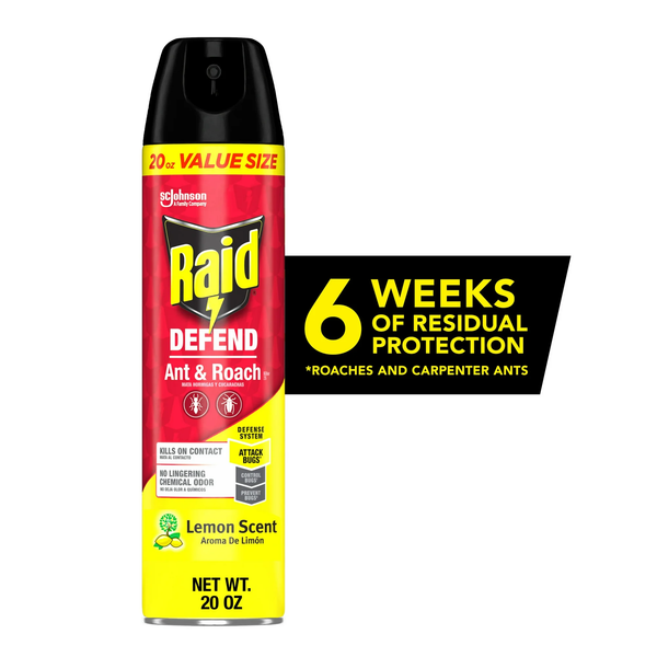 Defend Indoor Defense System Roach and Ant Killer Spray Value Size - 1 pack - 20 oz per pack plus 3 My Outlet Mall Resealable Storage Pouches