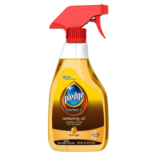 Restore & Shine Furniture Spray Cleaner with Orange Oil Polish - 1 pack - 16 oz per pack - plus 3 My Outlet Mall Resealable Storage Pouches