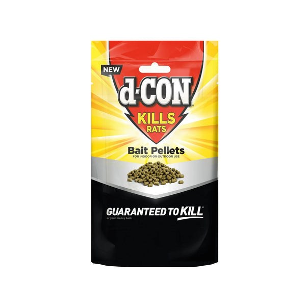 Rat Killer Bait Pellets - 3 packs - 8 oz per pack - plus 3 My Outlet Mall Resealable Storage Pouches
