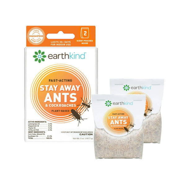 Stay Away Ant & Roach Natural Repellent, Pest Repellent - 1 pack - 2 Count - plus 3 My Outlet Mall Resealable Storage Pouches
