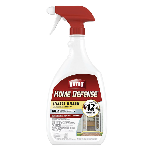 Home Defense Insect Killer for Indoor and Perimeter2 - 3 packs - 24 oz per pack plus 3 My Outlet Mall Resealable Storage Pouches