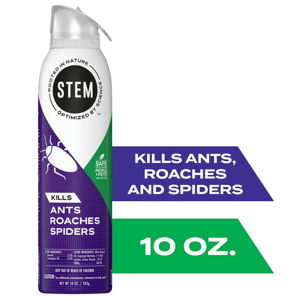 Indoor and Outdoor Ants, Roaches and Spiders Insect Killer Bug Spray - 3 packs - 10 oz per pack - plus 3 My Outlet Mall Resealable Storage Pouches